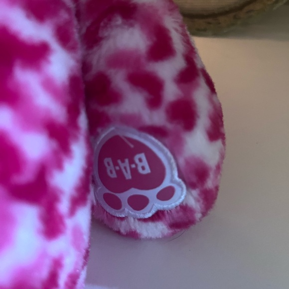 Build-A-Bear Pink Patterned Stuffed Animal - Picture 4 of 5